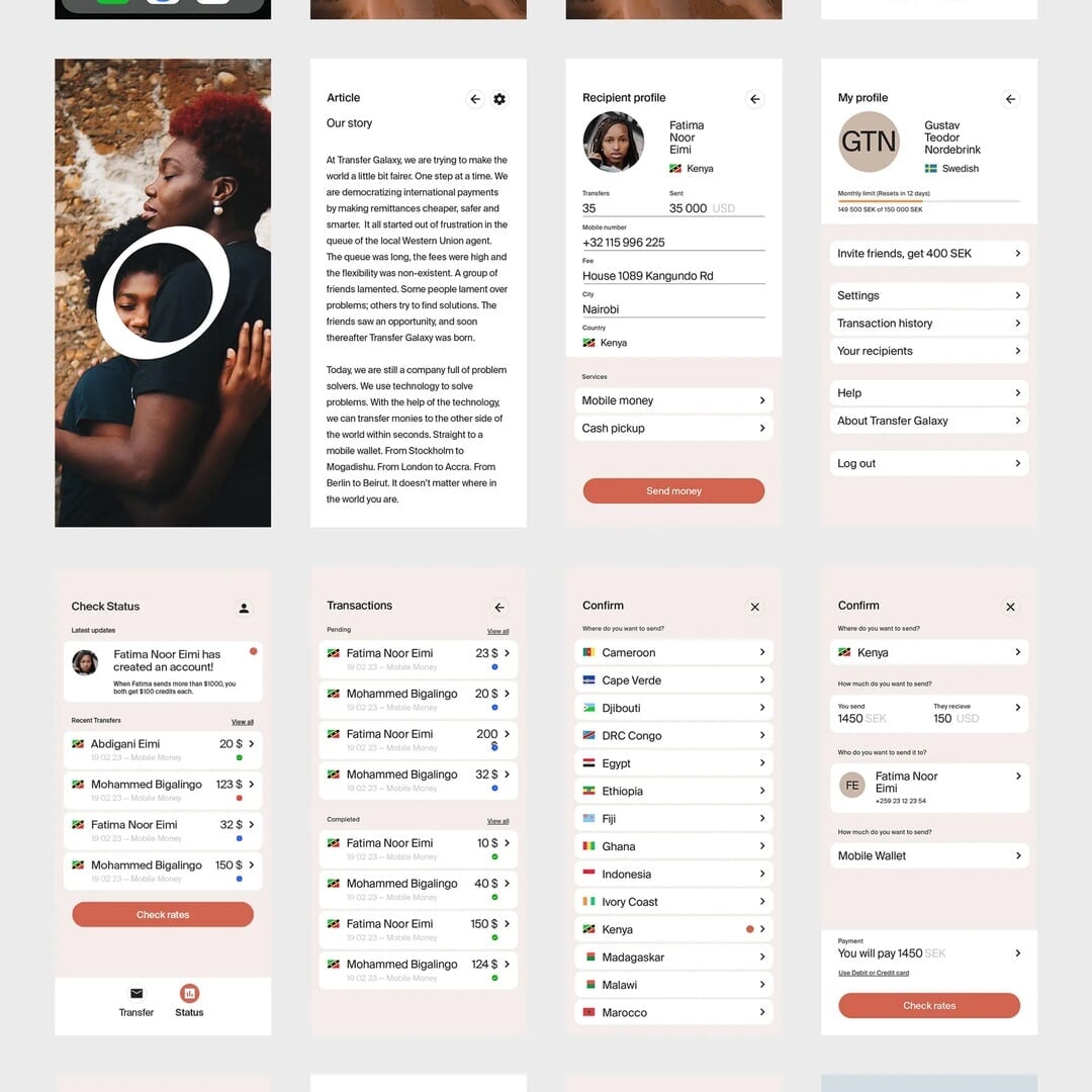 Brand Platform and Visual Identity for Transfer Galaxy