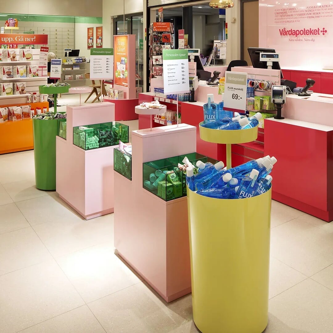 Rebrand for Swedish Pharmacy Chain Vårdapoteket