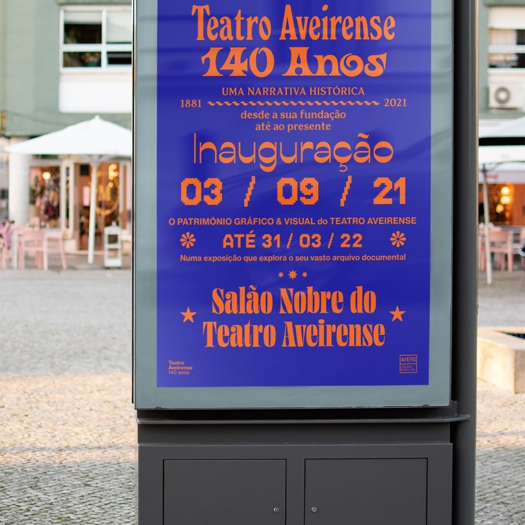 Exhibition Design for Teatro Aveirense Anniversary