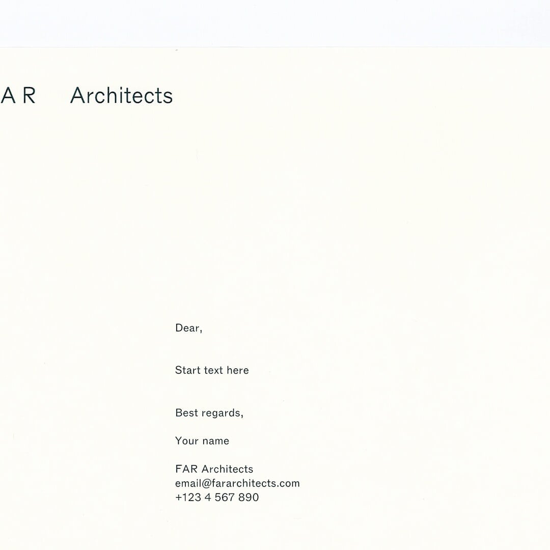 Brand Identity for FAR Architects