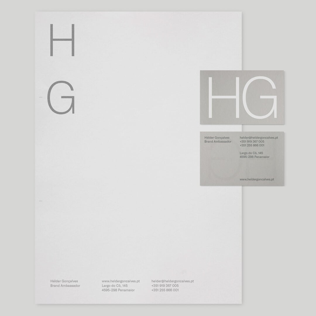 Website Design for Hélder Gonçalves