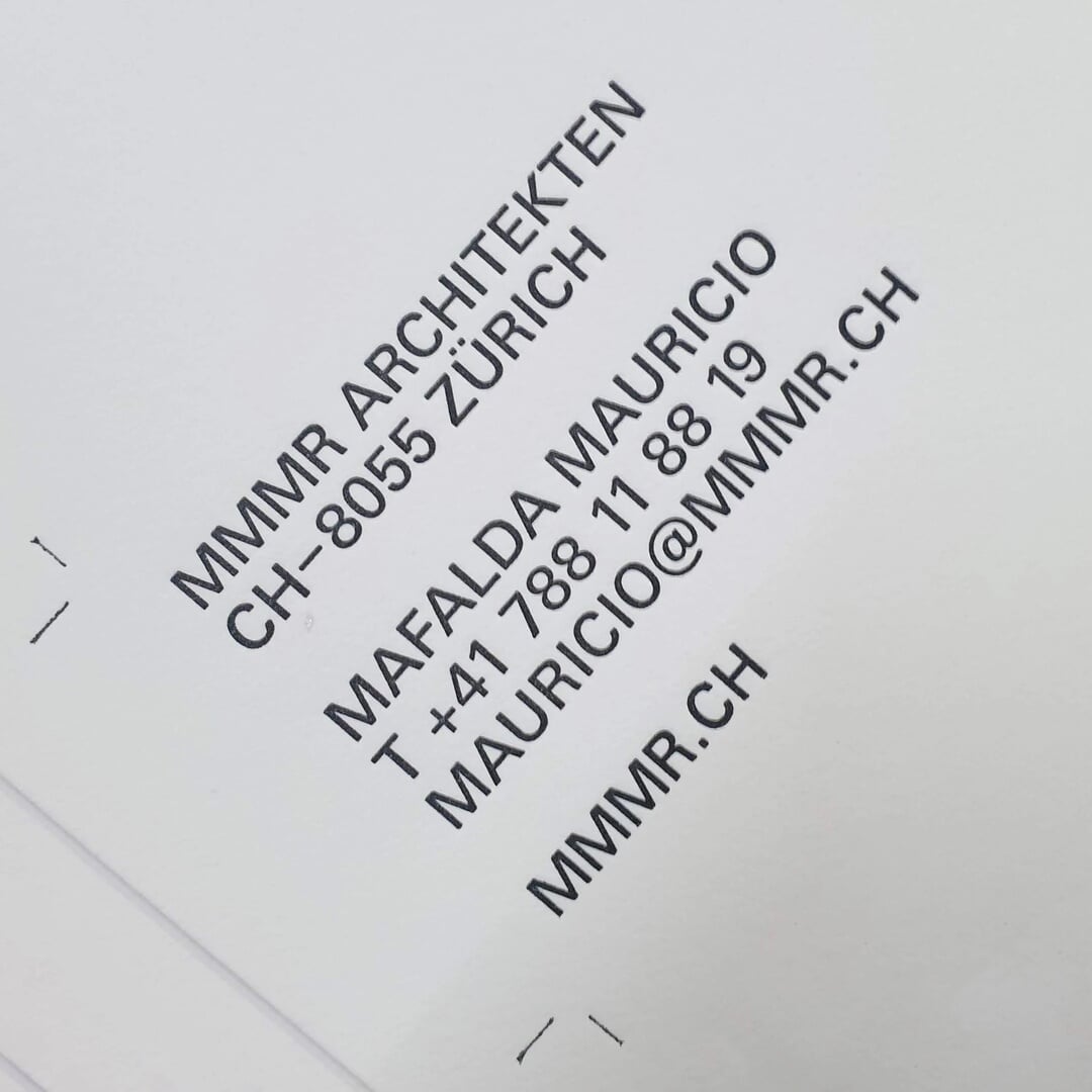 Website Design for MMMR Architekten