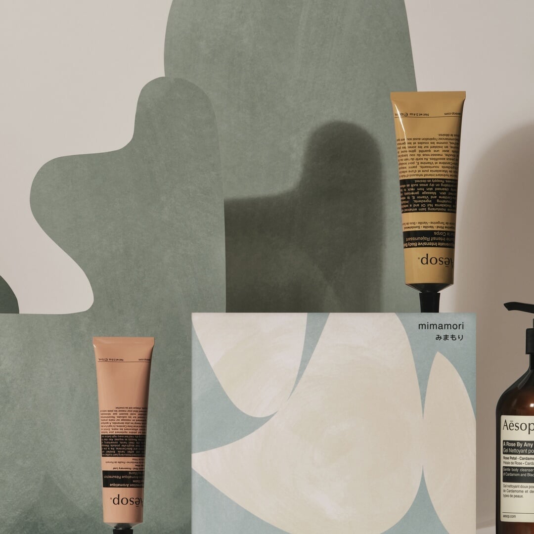 Packaging and Campaign Design for Aesop Mimamori Gift Kit