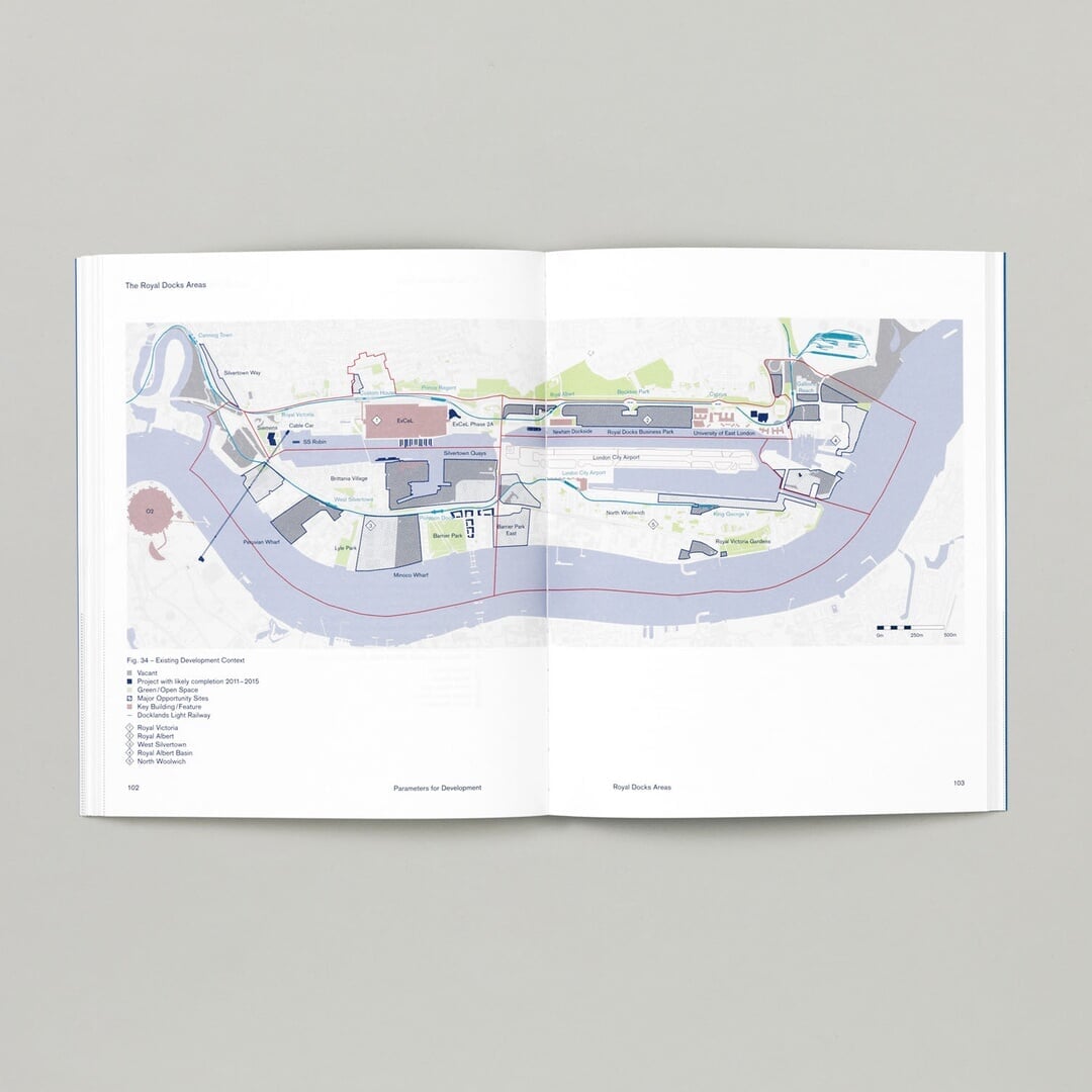 Identity Design for the Royal Docks Regeneration Project