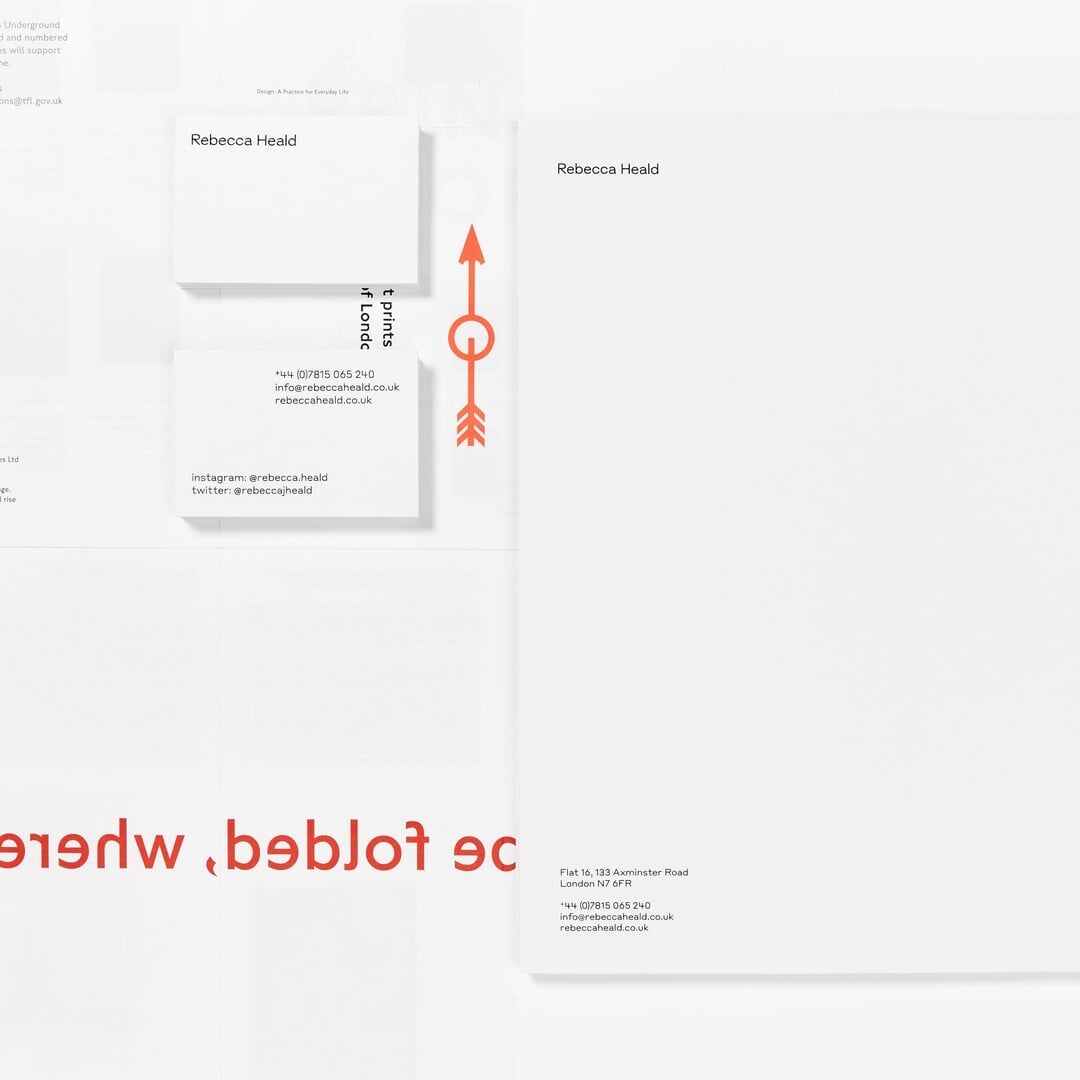 Identity and Website for Rebecca Heald