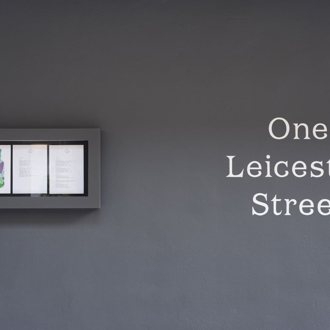 Brand Identity for One Leicester Street Hotel and Restaurant