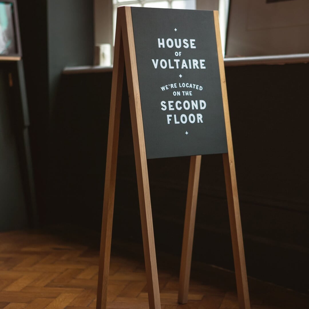 Identity and Website for House of Voltaire