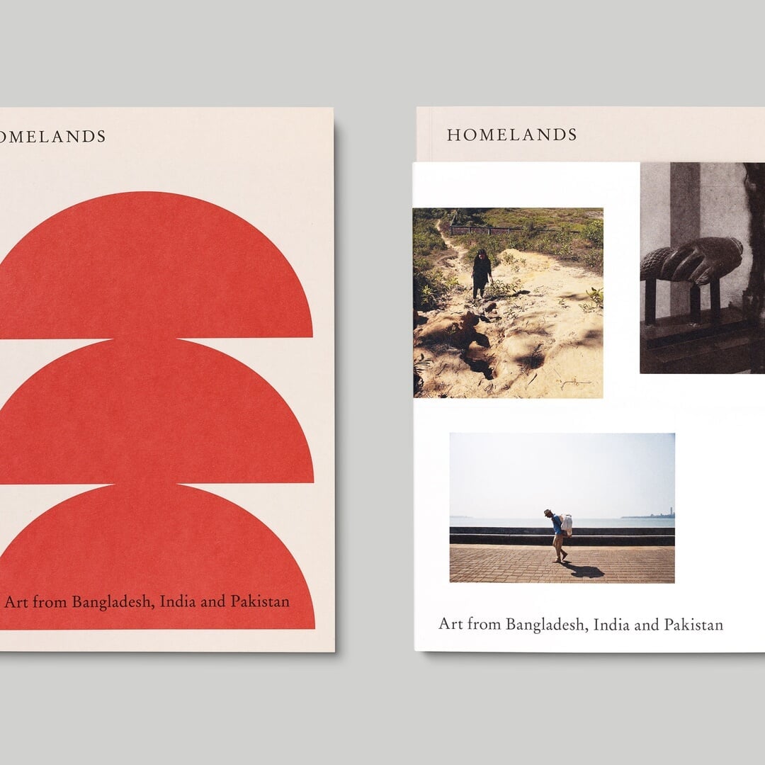 Publication Design for Homelands Exhibition at Kettle's Yard