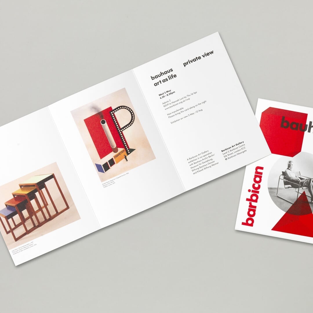 Exhibition and Catalogue Design for Bauhaus: Art as Life