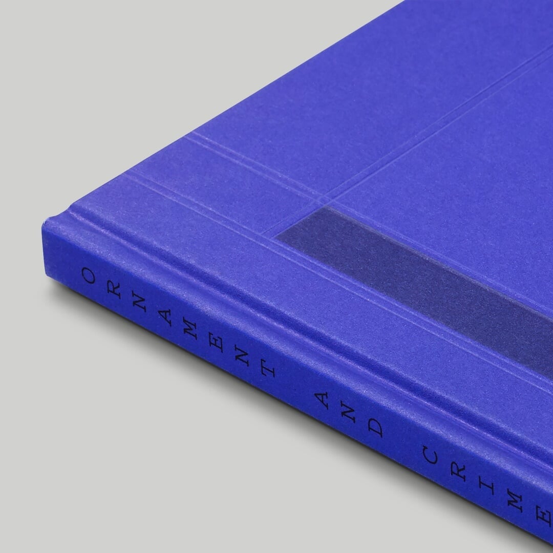 Editorial Design for Ornament and Crime Exhibition Publication