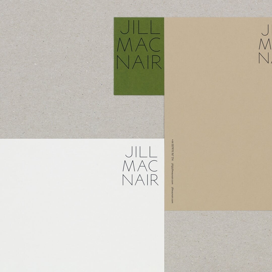 Identity and Website for Jill Macnair