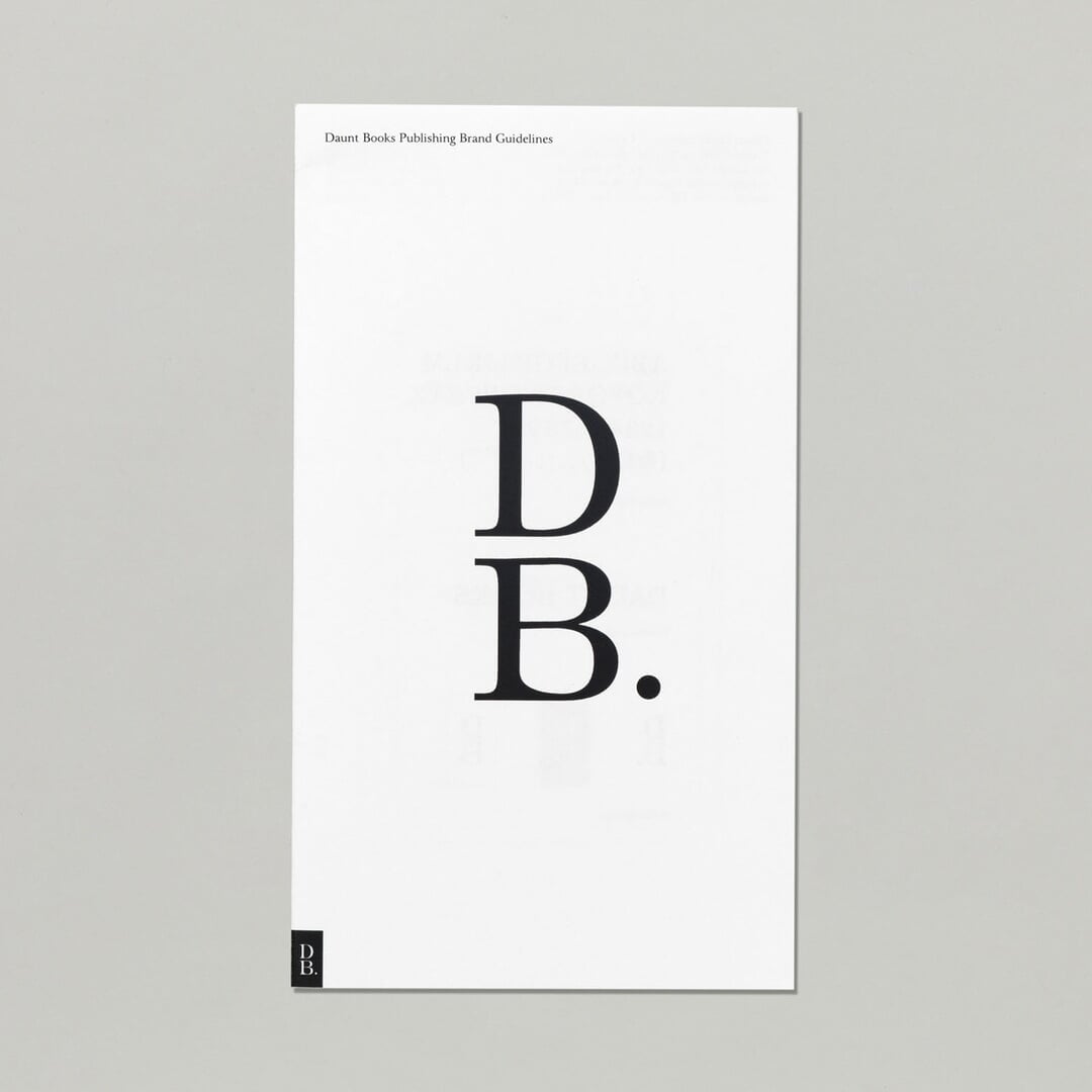 Identity Design for Daunt Books Publishing