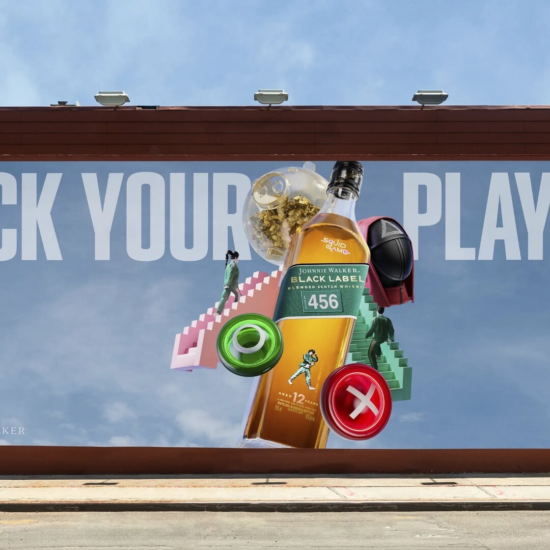 Global Campaign for Johnnie Walker and Squid Game Collaboration