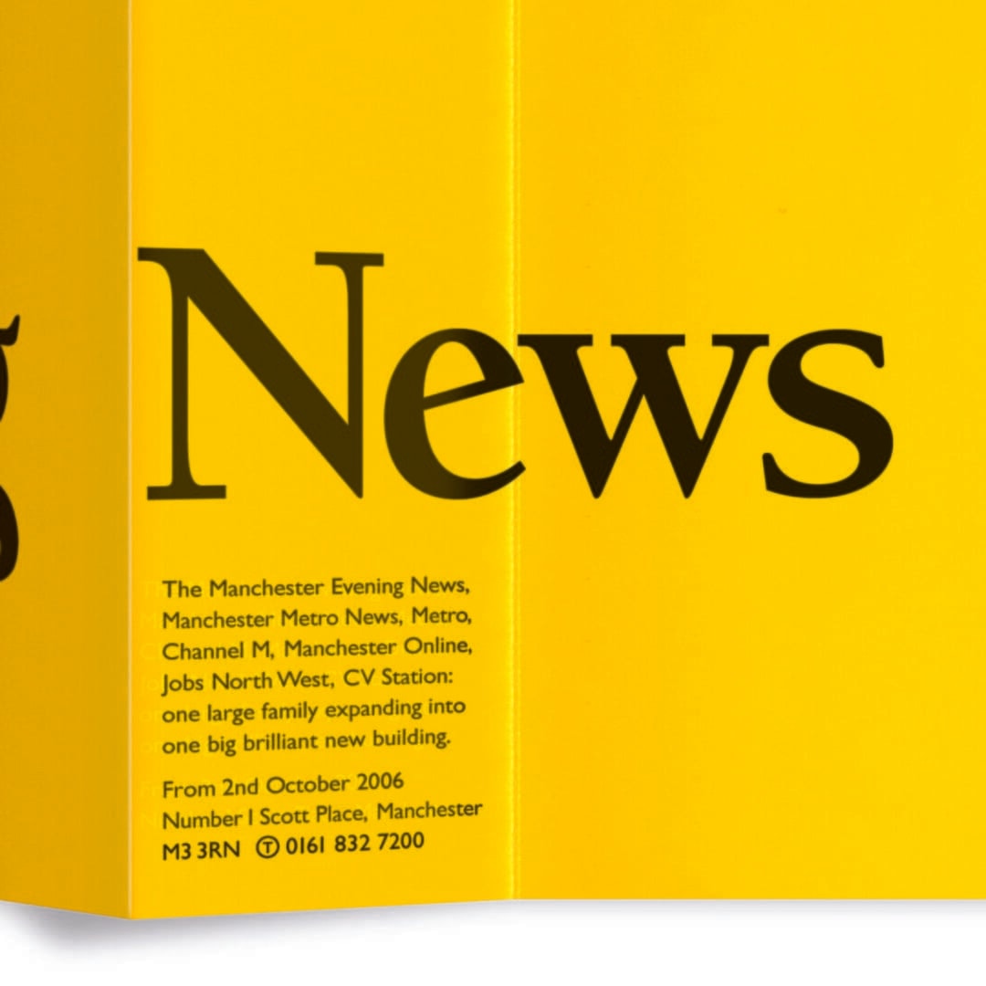Campaign Design for Manchester Evening News Relocation
