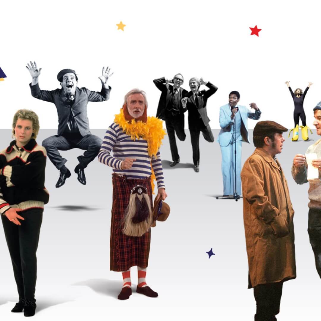 Stamp Collection Design for Royal Mail Comedy Greats