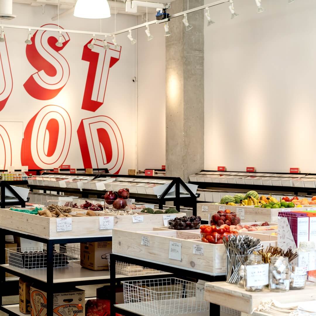 Brand Identity and Environmental Design for NADA Grocery
