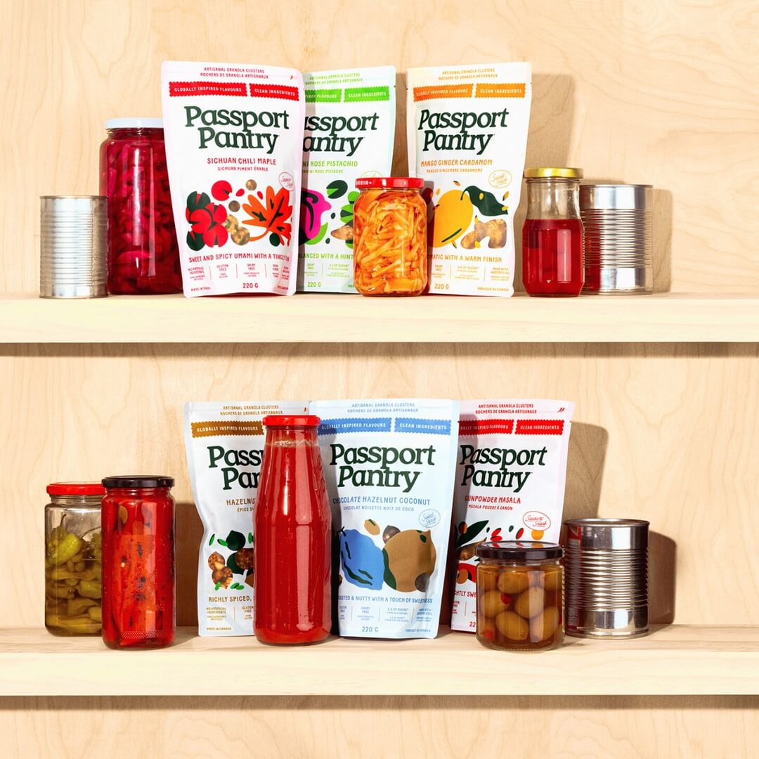 Brand Identity and Packaging for Passport Pantry