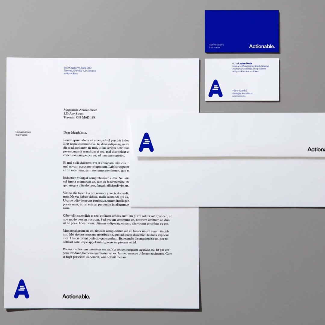 Brand Identity for Actionable Workforce Platform
