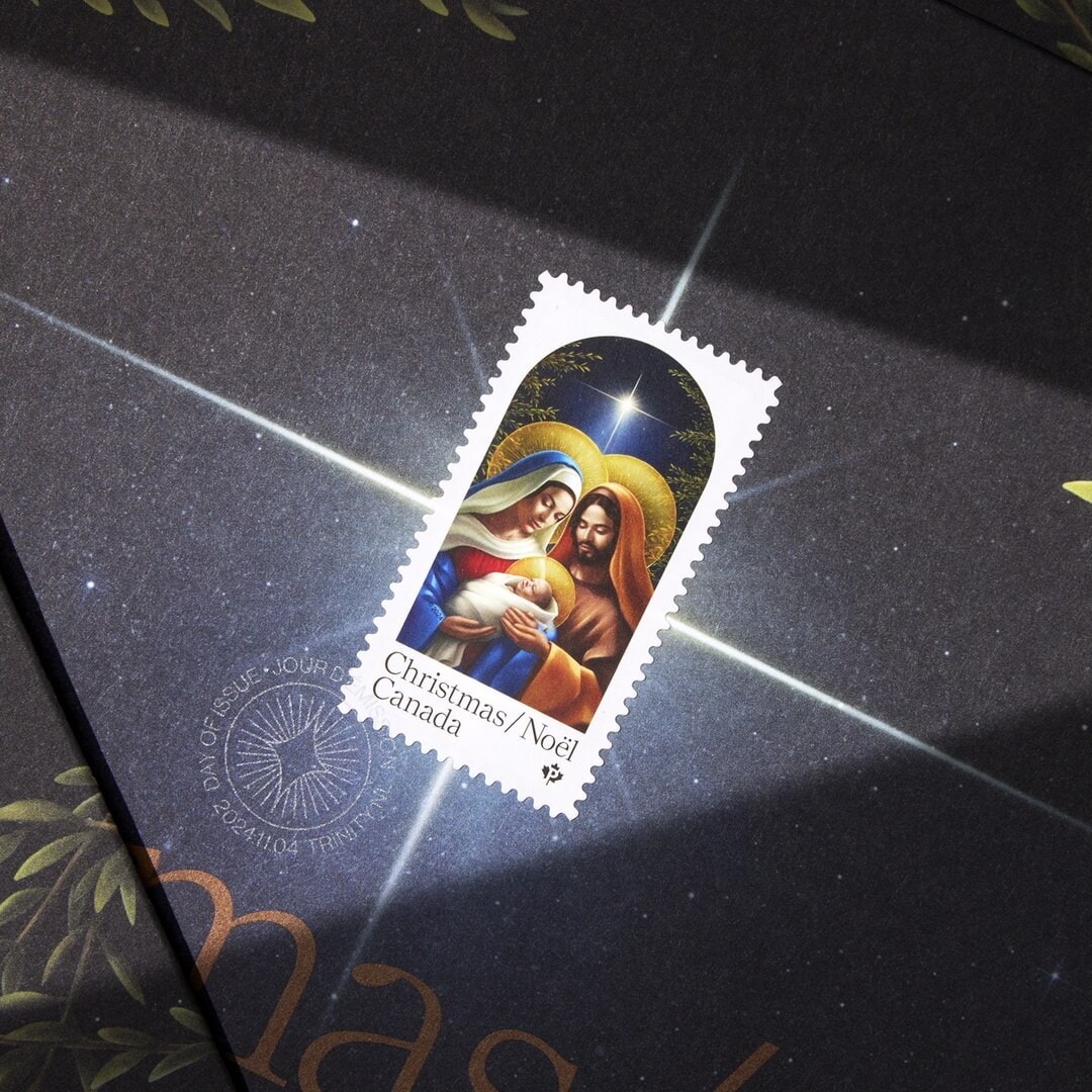 Holiday Stamp Design for Canada Post