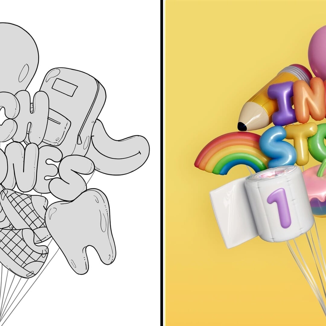 3D and Motion Campaign for Pinterest Trend Report