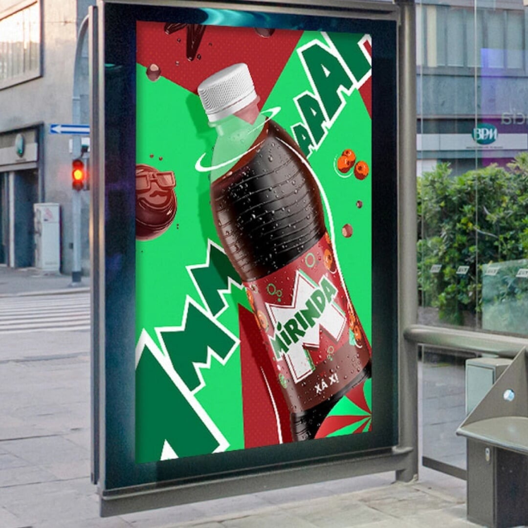 Global Visual Identity Redesign for Mirinda