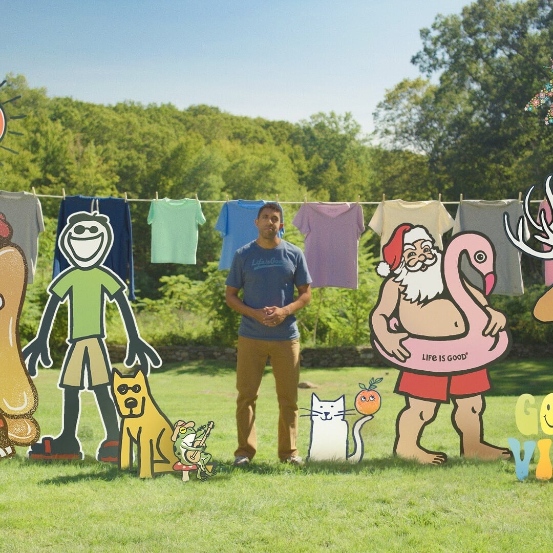Animated Commercial for Life Is Good