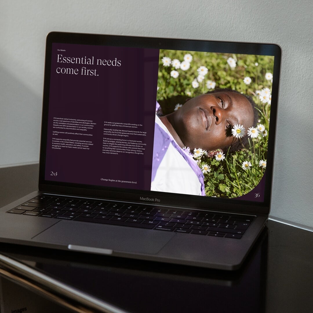 Brand Identity for 2x4 Foundation