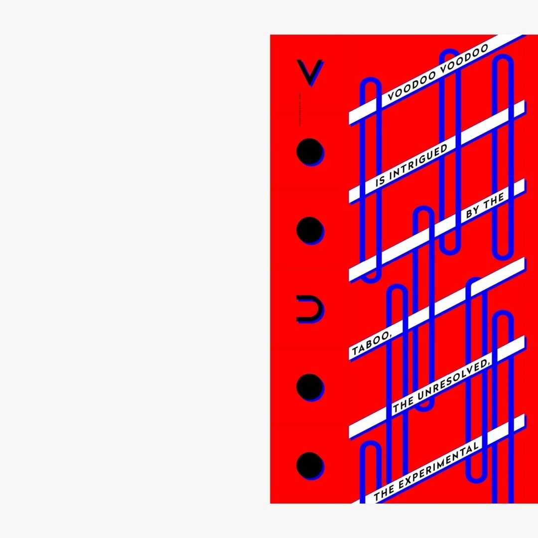 Experimental Poster Series for Voodoo Voodoo