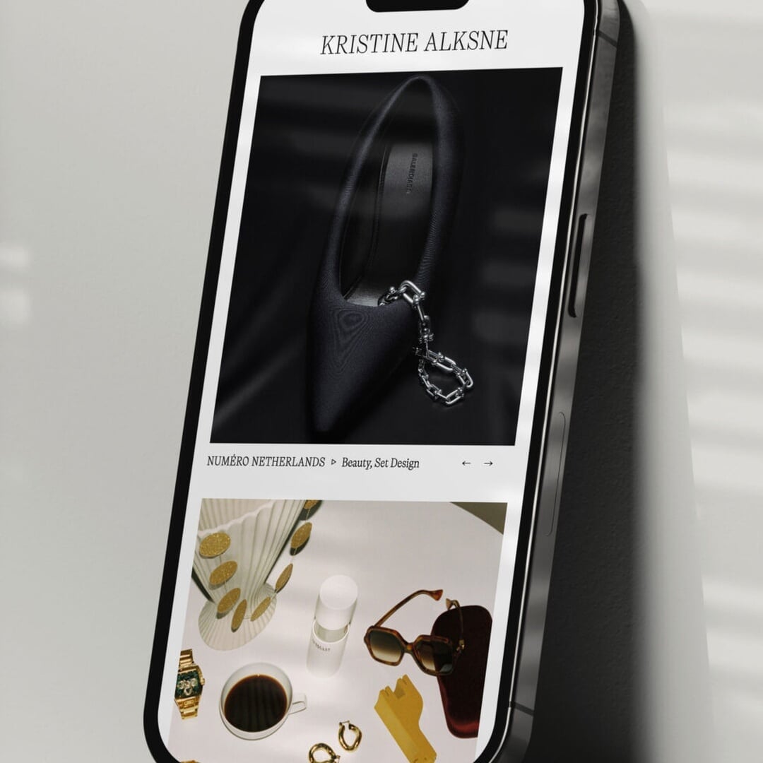 Website Design for Kristine Alksne
