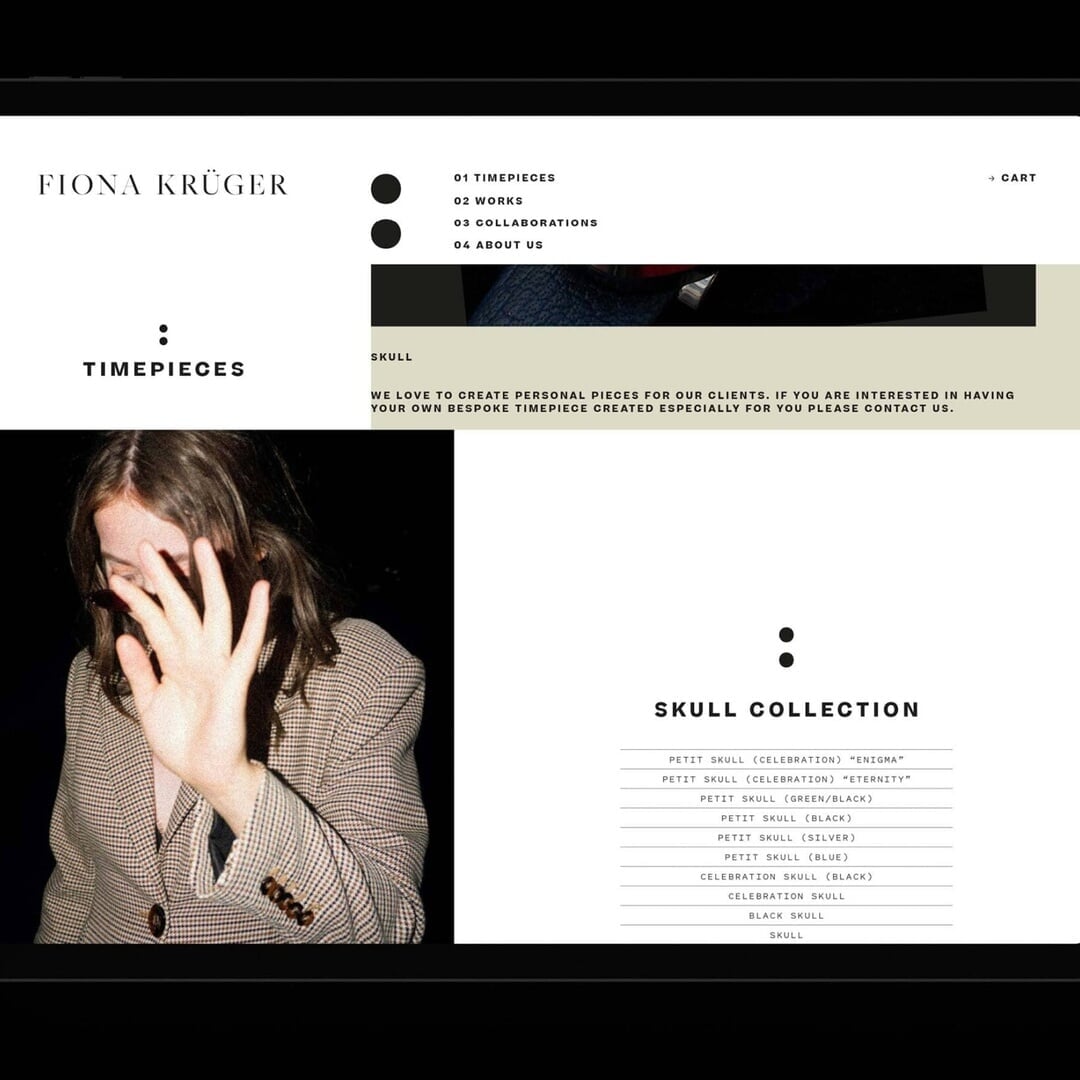 Rebranding for Luxury Watchmaker Fiona Krüger