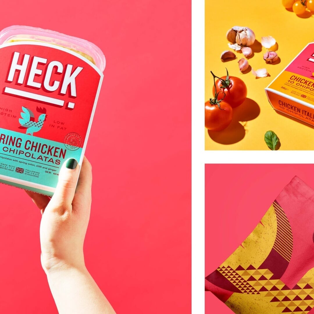Brand Identity and Packaging Redesign for HECK! Sausages