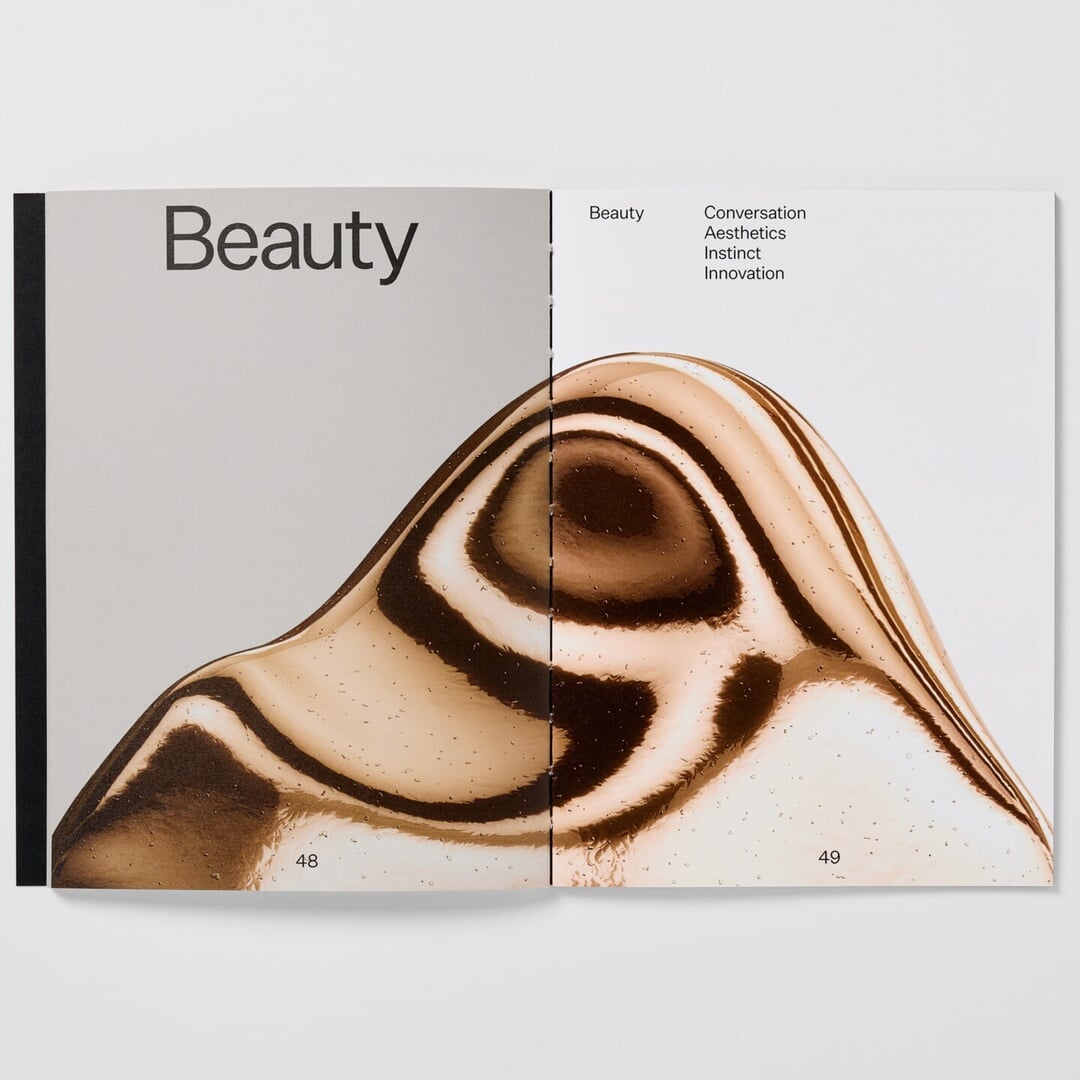 Print Design for Intelligent Beauty Book