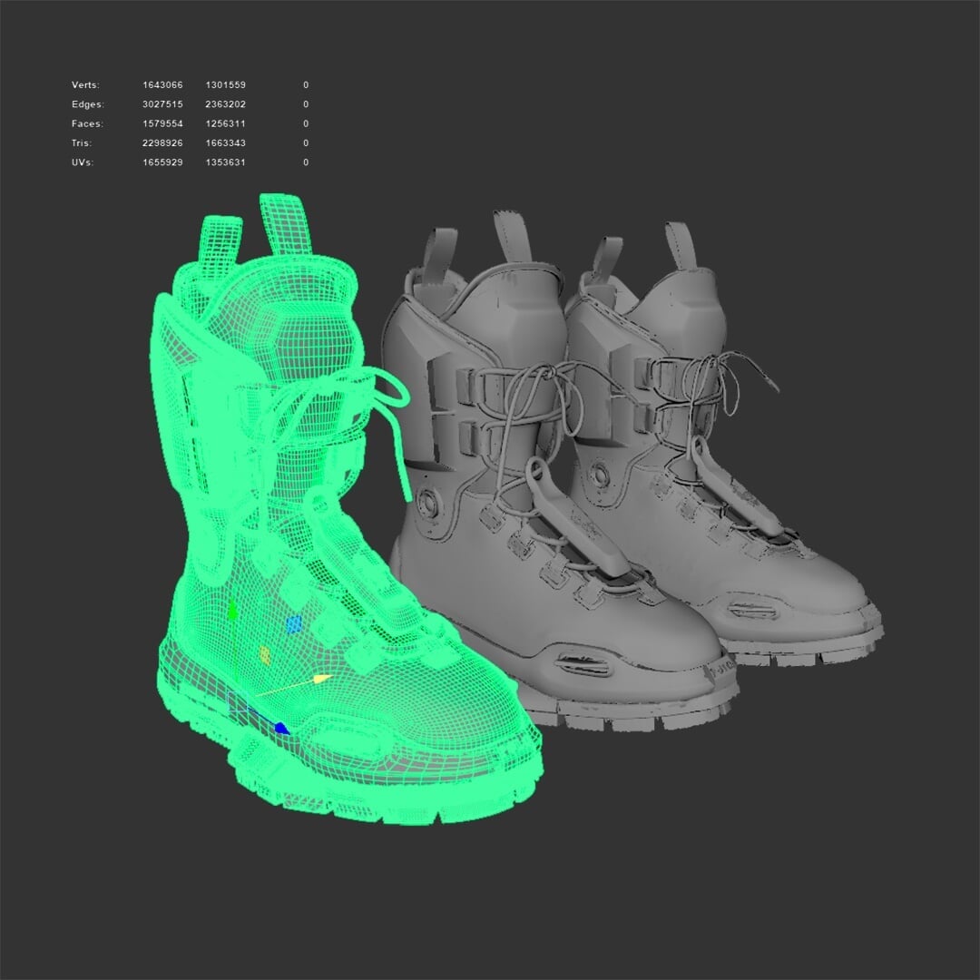 Launch Film and Digital Asset Creation for Ralph Lauren × Fortnite P-Wing Boot