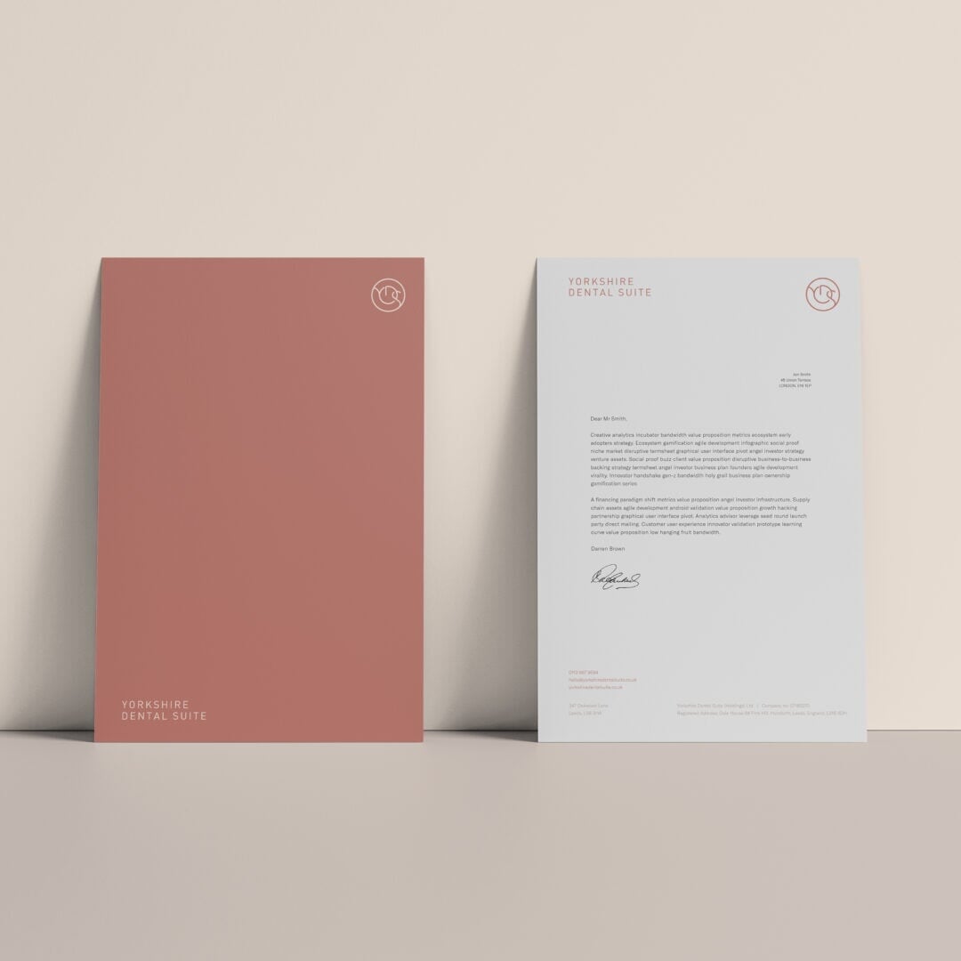 Rebrand and Website Design for Yorkshire Dental Suite