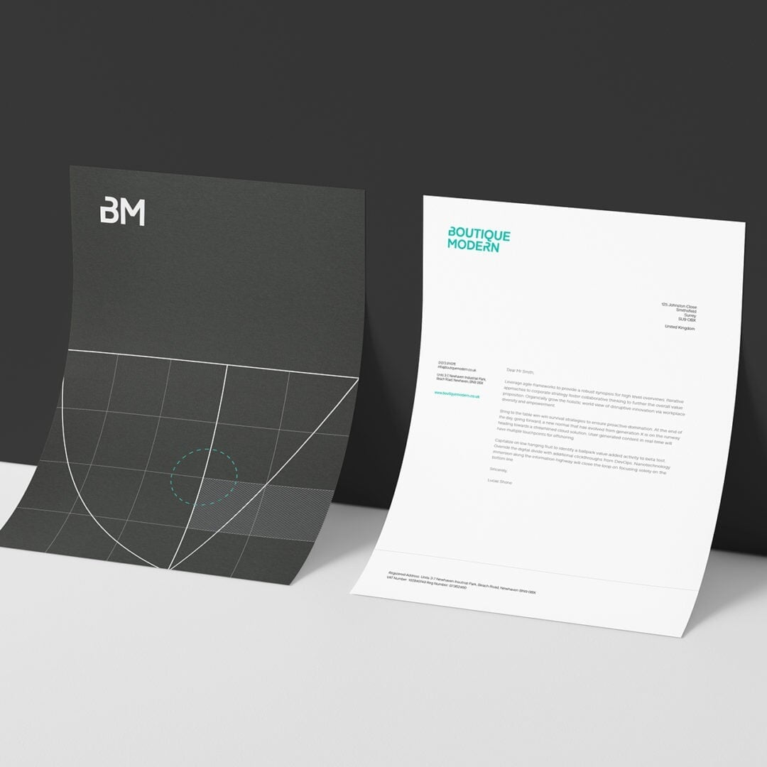 Branding and Website Design for Boutique Modern