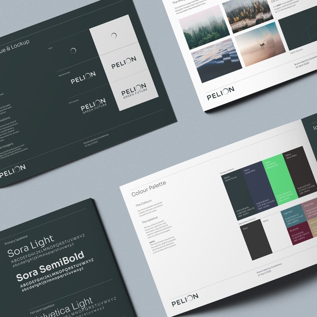 Brand Identity and Website Design for Pelion Green Future