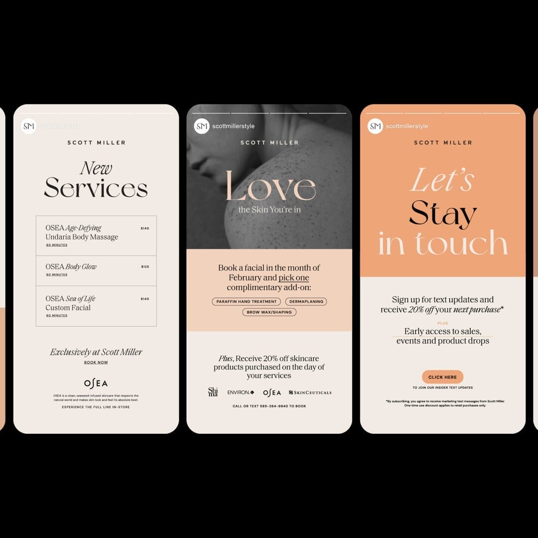 Rebranding and Website Design for a Premier Salon and Spa