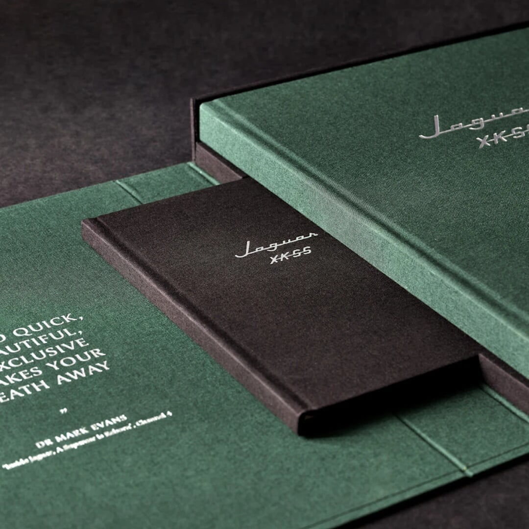 Commemorative Print and Art Direction for the Jaguar XKSS