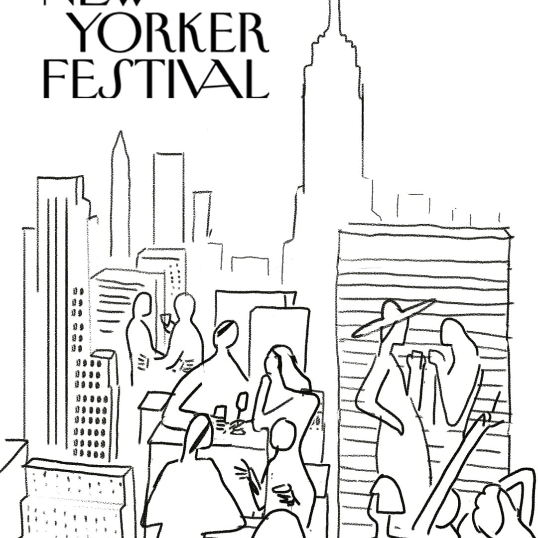 Illustrated Branding System for the New Yorker Festival 2021