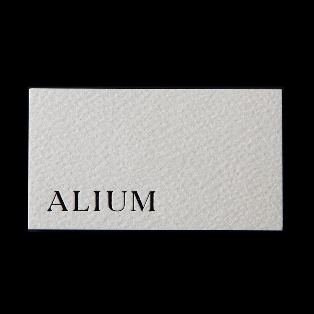 Visual Identity and Art Direction for Alium Art Gallery