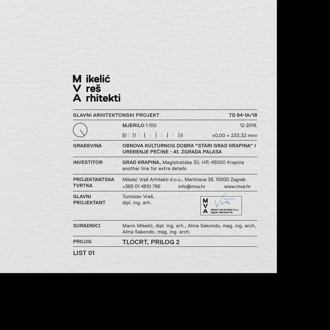 Visual Identity and Brand Strategy for Mikelić Vreš Architects