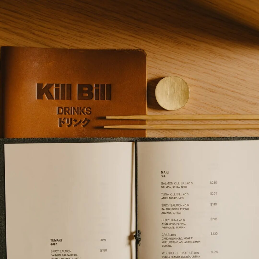 Brand Identity for Kill Bill Sushi Bar