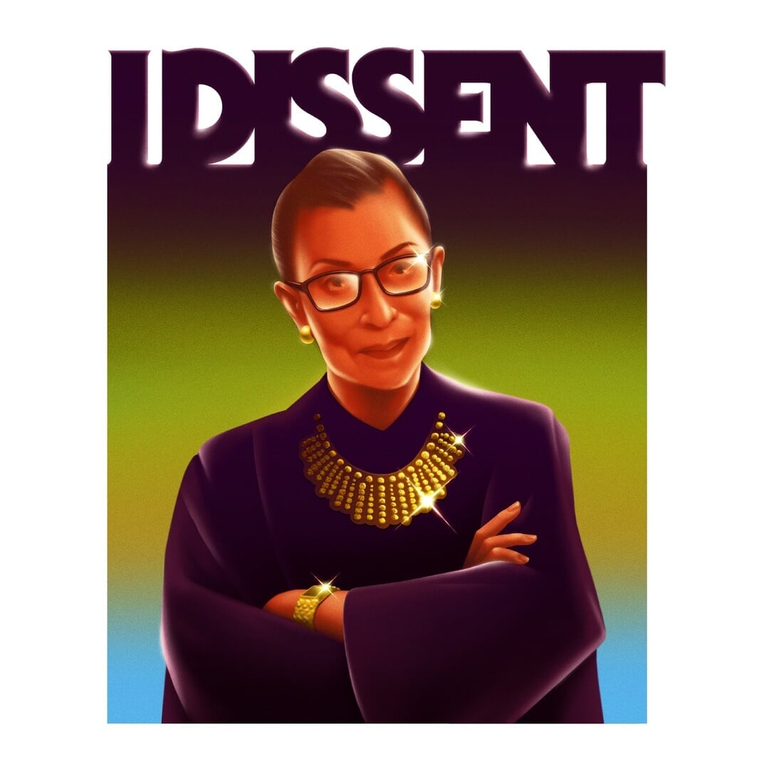 Interactive Tribute Microsite for Ruth Bader Ginsburg