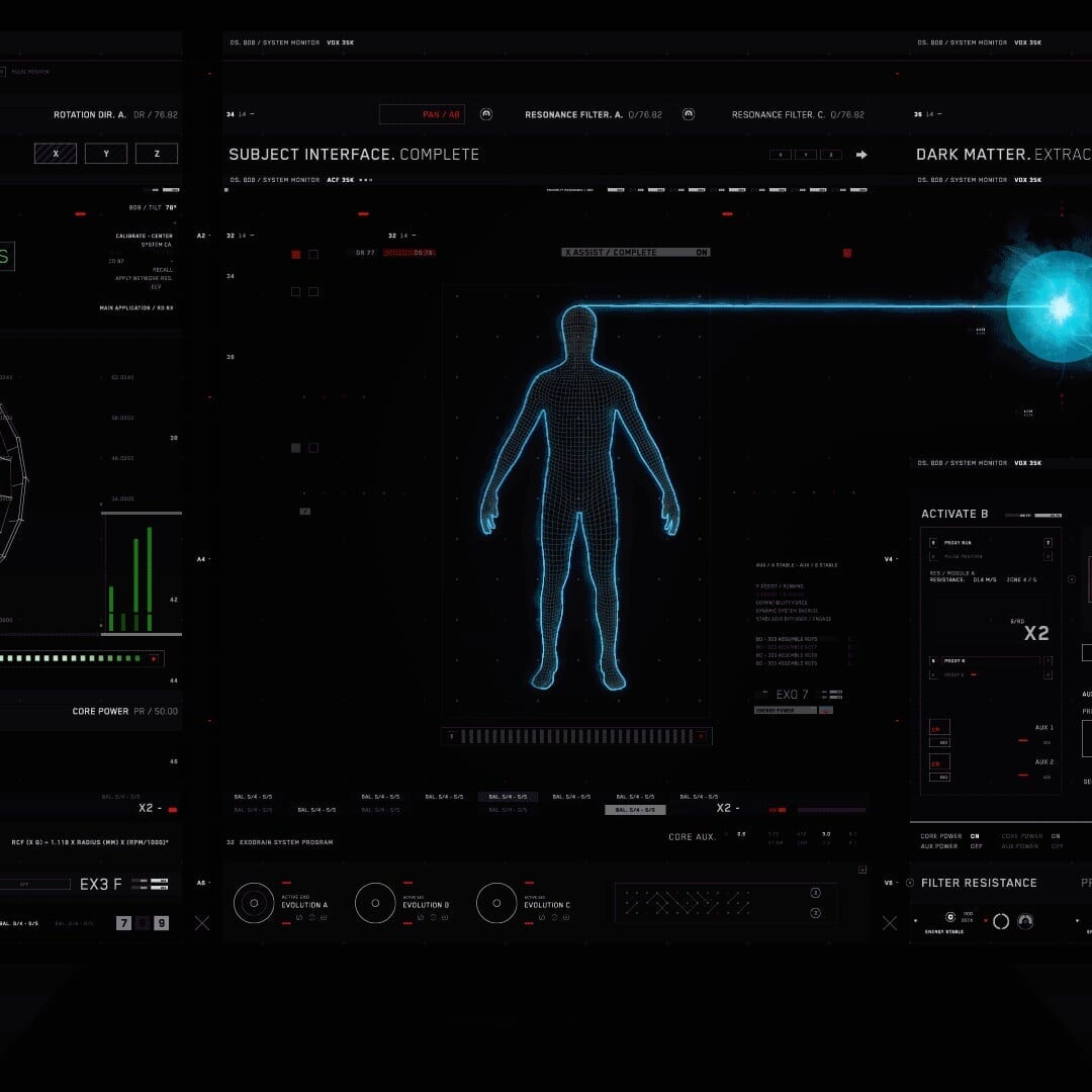 Screen Graphics for Watchmen Series