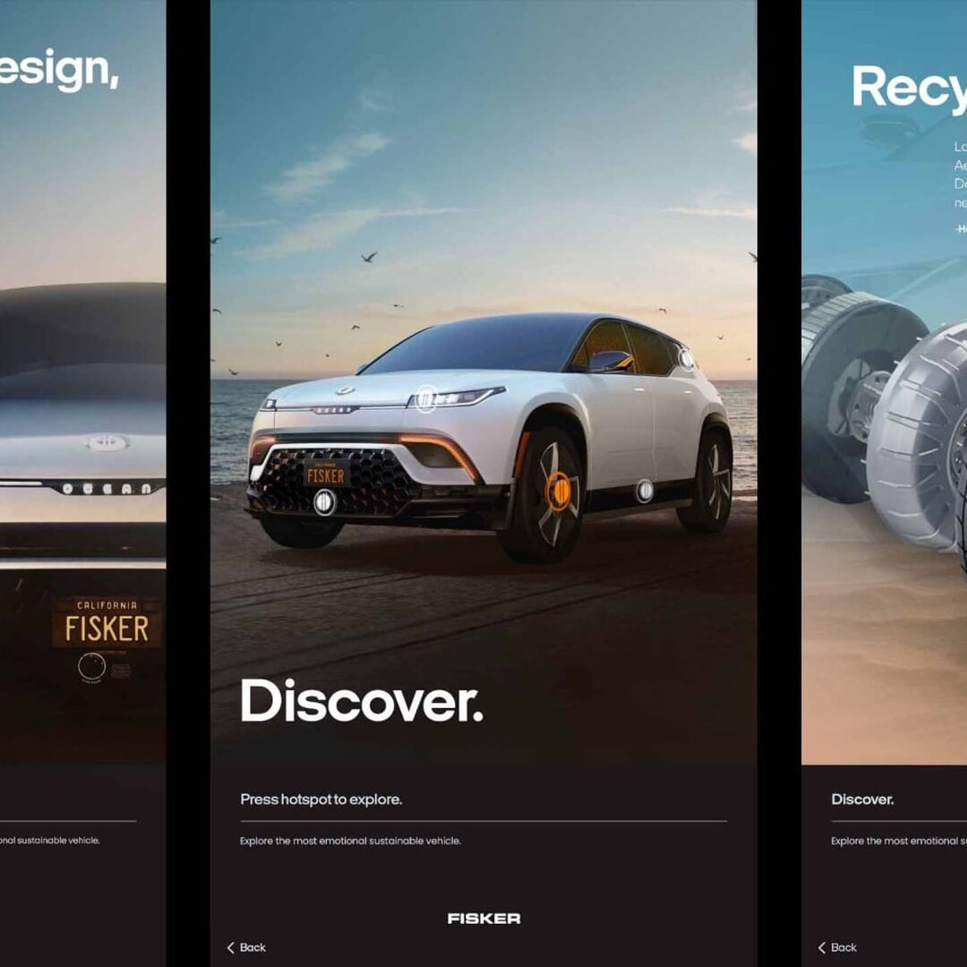 Human Machine Interface Design for Fisker Ocean