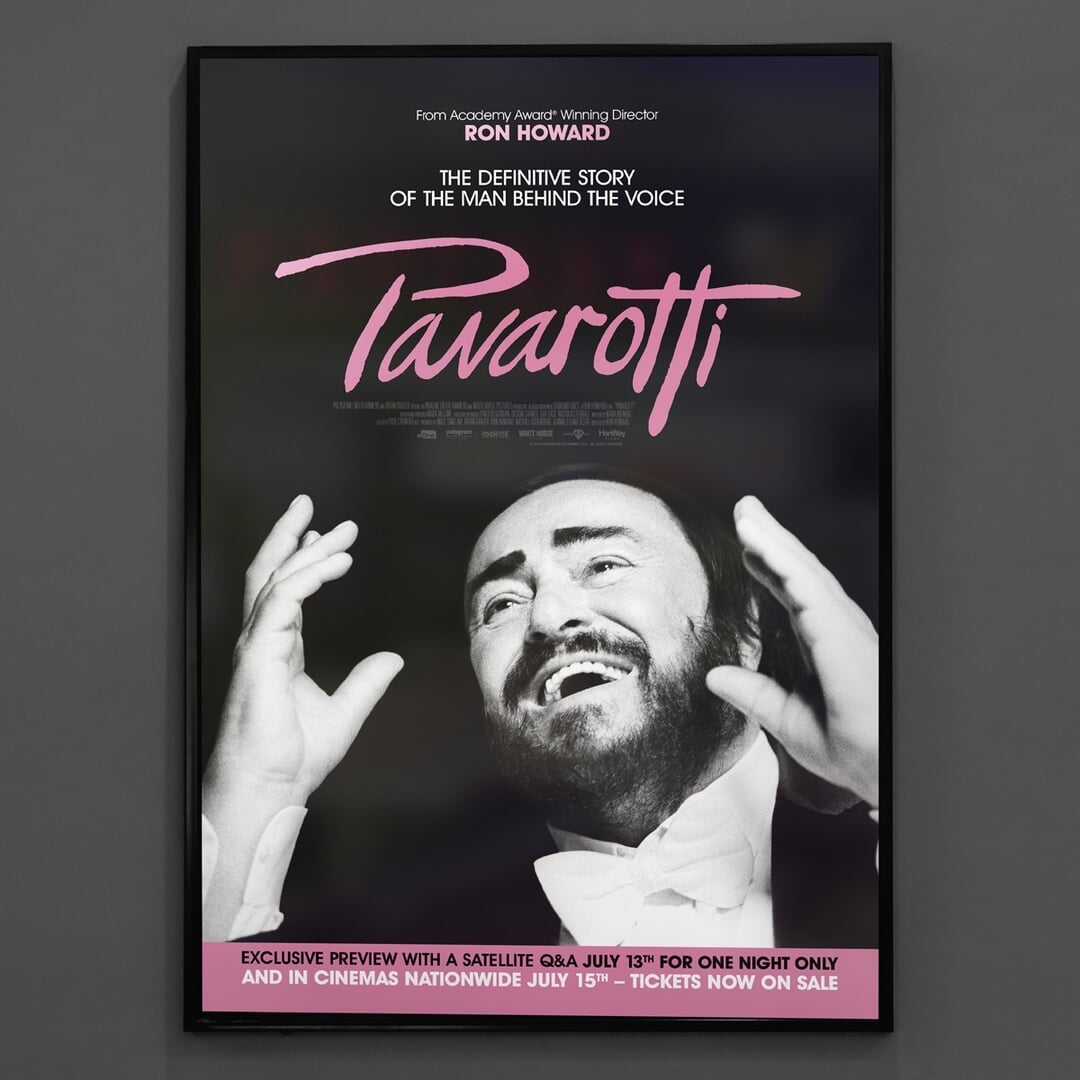 Title Design for Pavarotti Documentary