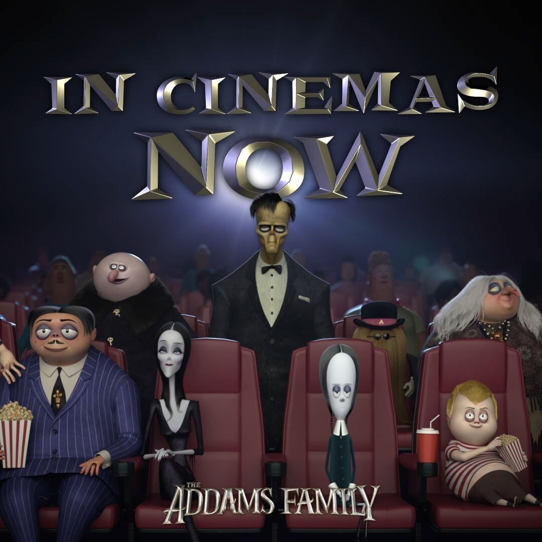 Title Design for the Addams Family