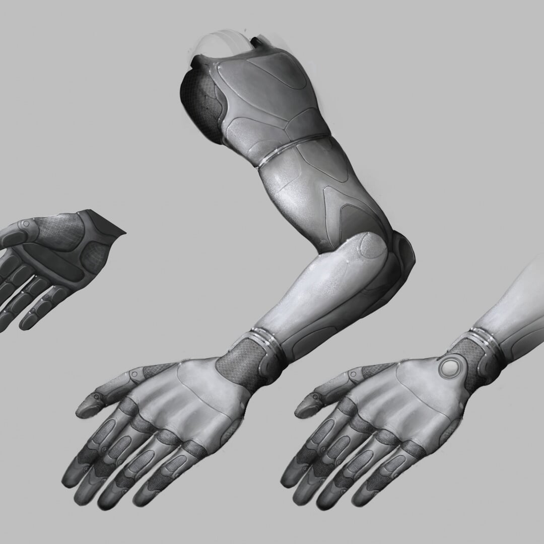 3D Exoskeletal Design for Atom Touch Robotic Arm