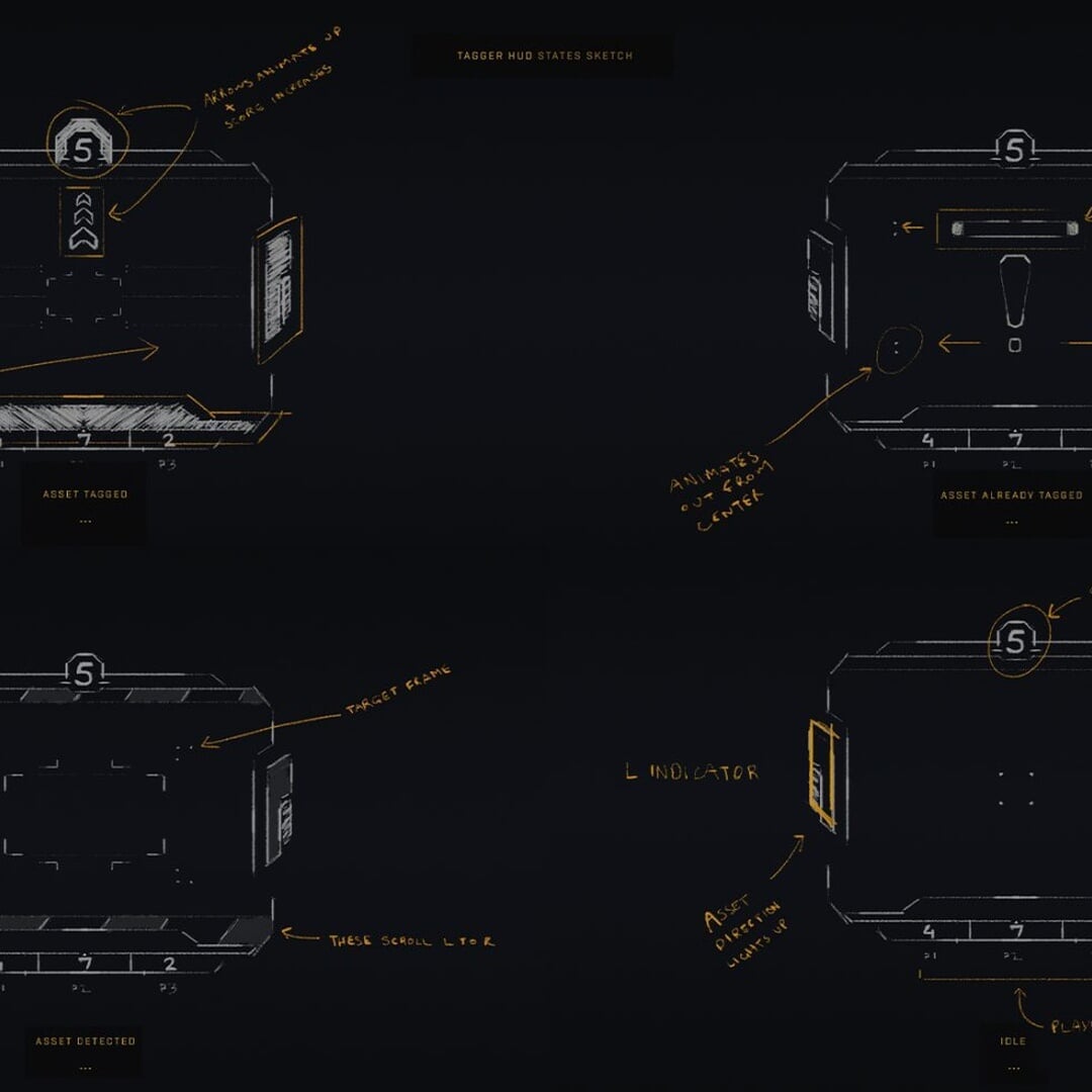 VR Interface and Holographic Design for Jurassic World Experience