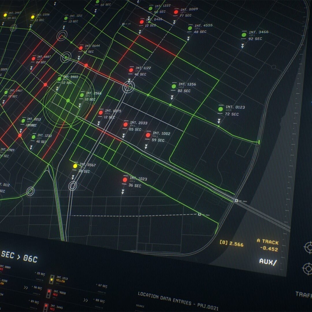 Motion Graphics and Screen Design for Madame Web